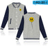 Sweater Baseball Uniform Trend Printing Long-Sleeved Cardigan
